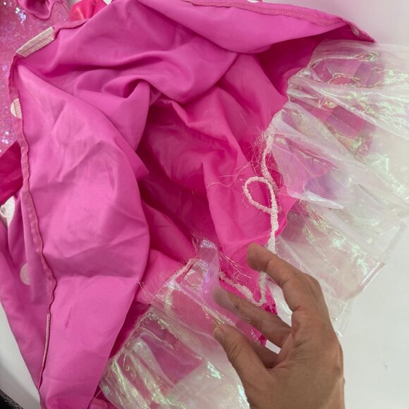 Disney Junior MINNIE MOUSE PINK DRESS Size 4-6 - Picture 3 of 4